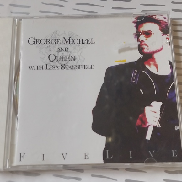 George Michael and Queen with Lisa stansfield CD five live - Picture 1 of 3